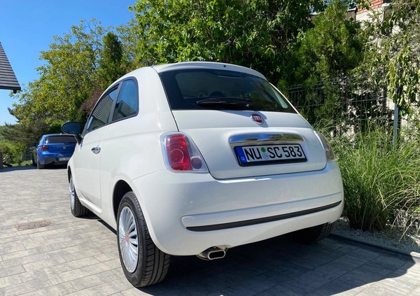 Fiat 500 cena 24400 przebieg: 148000, rok produkcji 2010 z Poznań małe 529